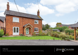 Denstone | Uttoxeter | Staffordshire | ST14 5HG