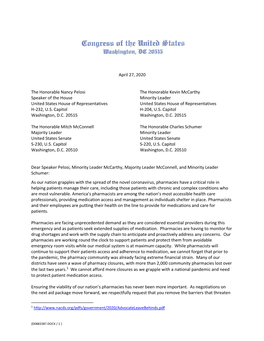 114 Members of Congress Ask for DIR Fee Relief