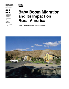 Baby Boom Migration and Its Impact on Rural America