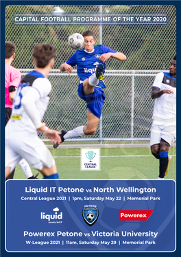 Liquid IT Petone Vs North Wellington Central League 2021 | 1Pm, Saturday May 22 | Memorial Park
