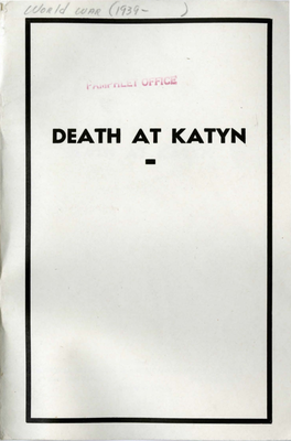 Death at KATYN