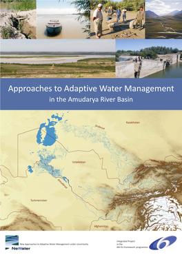 Approaches to Adaptive Water Management in the Amudarya River Basin
