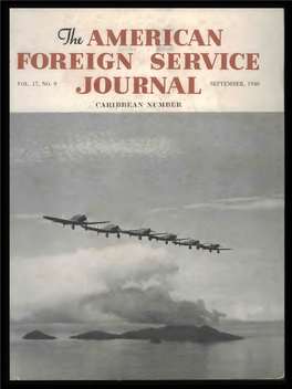 The Foreign Service Journal, September 1940