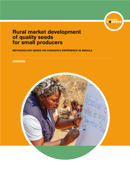 Rural Market Development of Quality Seeds for Small Producers