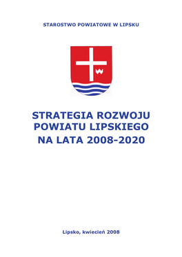 Strategia Rozwoju Powiatu Lipskiego Na Lata 2008-2020