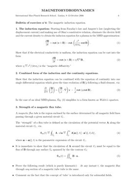 Magnetohydrodynamics