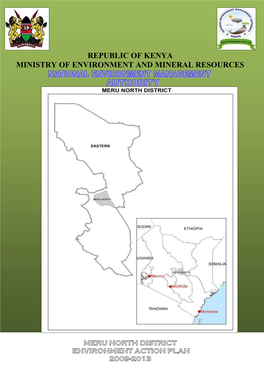 Meru North District Environment Action Plan 2009-2013 Executive Summary
