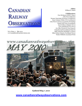 Rocky Mountaineer Unveils New Image! (CRO Exclusive Report)