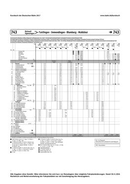 Tuttlingen - Immendingen - Blumberg - Waldshut 743