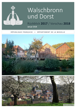 Walschbronn Und Dorst Rückblick 2017 / Vorschau 2018 Januar 2018