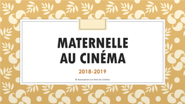 Maternelle Au Cinema