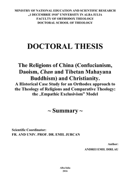 Doctoral Thesis