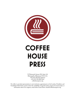 Coffeehousepress.Org