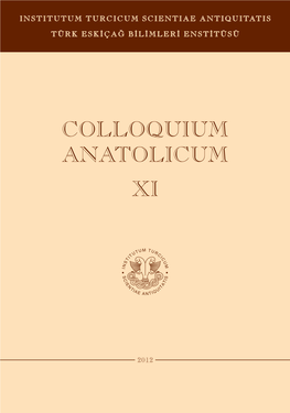 Xi Colloquium Anatolicum