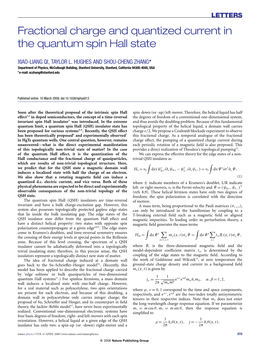 Fractional Charge and Quantized Current in the Quantum Spin Hall State