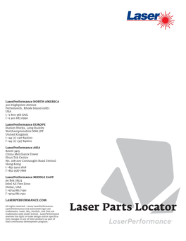 Laser Parts Locator