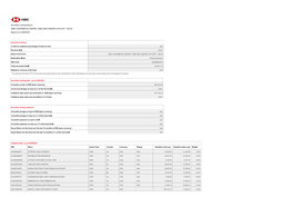 Securities Lending Report HSBC CONTINENTAL EUROPE / HSBC