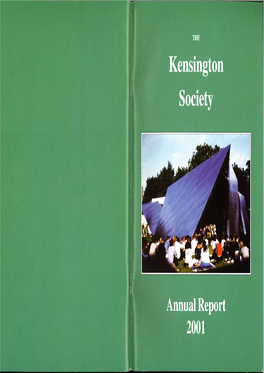 Annual Report 2001 TTM Kensington Society