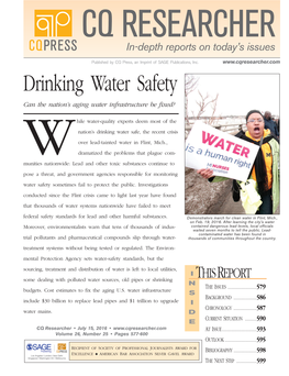 CQR Drinking Water Safety
