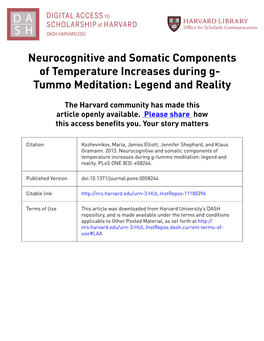 Tummo Meditation: Legend and Reality