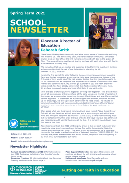 School Newsletter Spring 2021