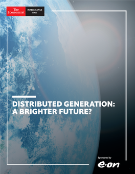 Distributed Generation: a Brighter Future?