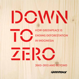 How Greenpeace Is Ending Deforestation in Indonesia 2003