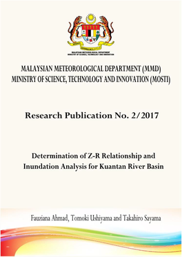 Determination of Zr Relationship and Inundation Analysis for Kuantan