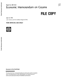 World Bank Document