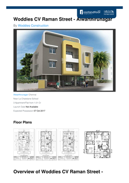 Woddies CV Raman Street - Alwarthirunagar by Woddies Construction