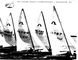1991 Soling Worlds at the Rochester Yacht
