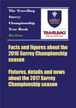Surrey Championship Year Book On-Line