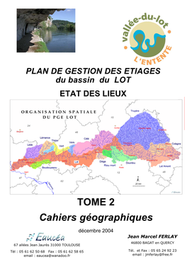 TOME 2 Cahiers Géographiques