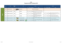 V3C Programme Route Printemps 2019 M a Rs