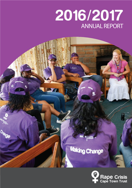 ANNUAL REPORT Rape Crisis Cape Town Trust Contents