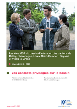 Vos Contacts Privilégiés Sur Le Bassin