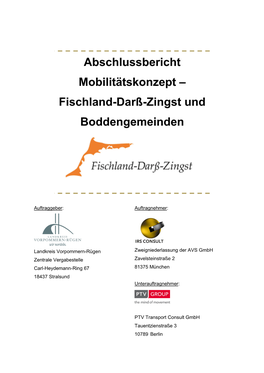 Fischland-Darß-Zingst Und Boddengemeinden