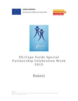 EU CV Special Partnership Week 2015 Report