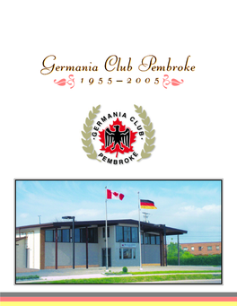 Germania Club’S 20Th Anniversary