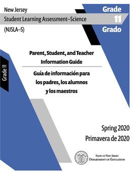 New Jersey Student Learning Assessment–Science (NJSLA–S)