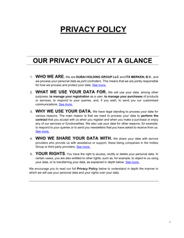 Privacy Policy