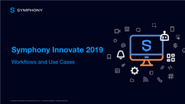Symphony Innovate 2019