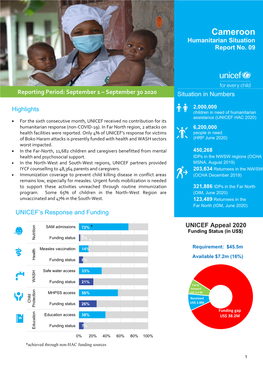 Cameroon Humanitarian Situation