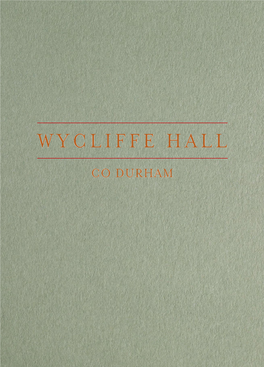 Wycliffe Hall