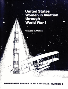 United States Women in Aviation Through World War I