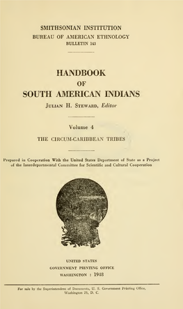Handbook of South American Indians