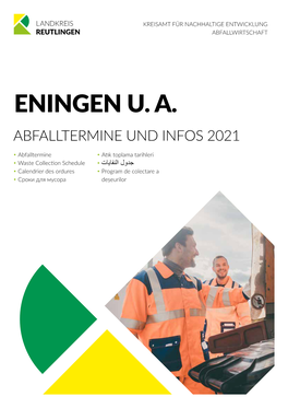 Eningen U. A. Abfalltermine Und Infos 2021