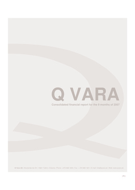 Q Vara IIQ 2007 English