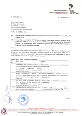 PSRI Hospital and the Approach Road to PSRI Hospital Has Been Also Surveyed (For 24 Hours)