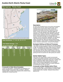 Acadian-North Atlantic Rocky Coast